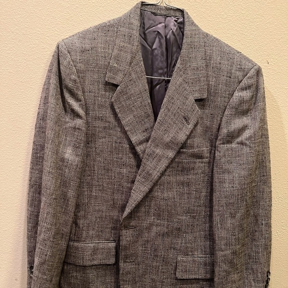 1988 Tom James USA Mens Vintage Wool2 Button Blazer Sport Coat Jacket